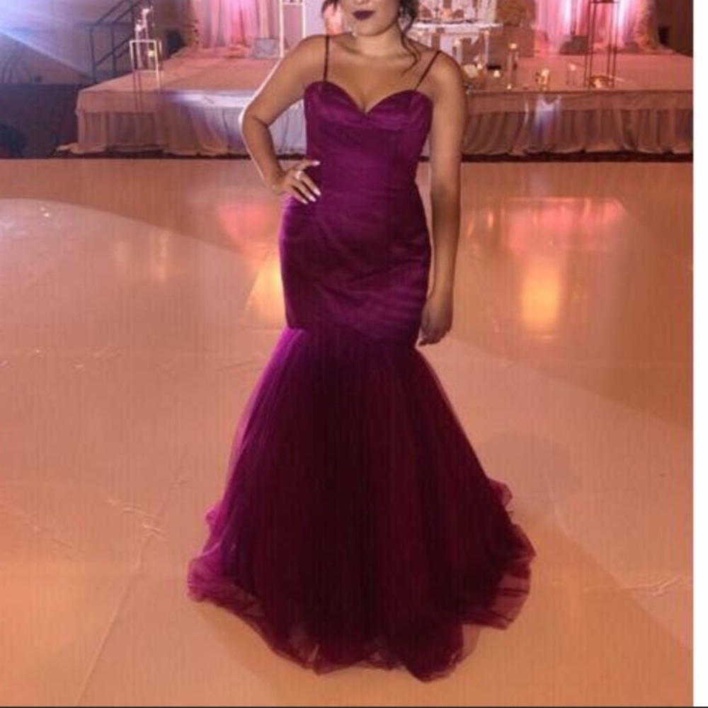 Mermaid evening dress